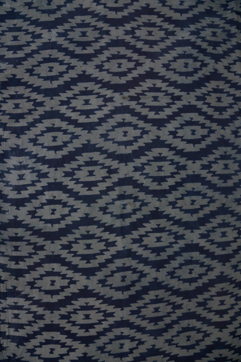 Gleamberry Women's Blue Cotton Sanganer Hand Block Print Fabric/Dress Material for for Kurti/Top/Salwar Suit (1.5 Meter)