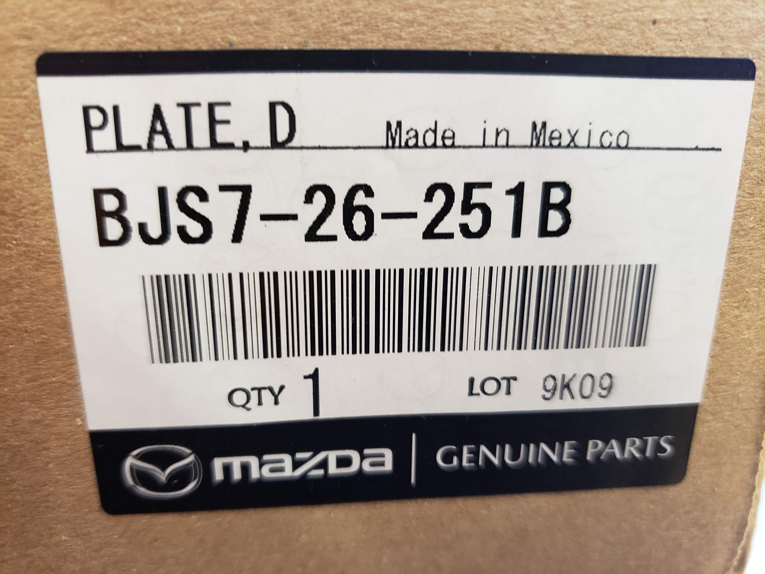 Amazon.com: New OEM 2014-2018 Mazda 3 Rear Brake Plate disc Rotor