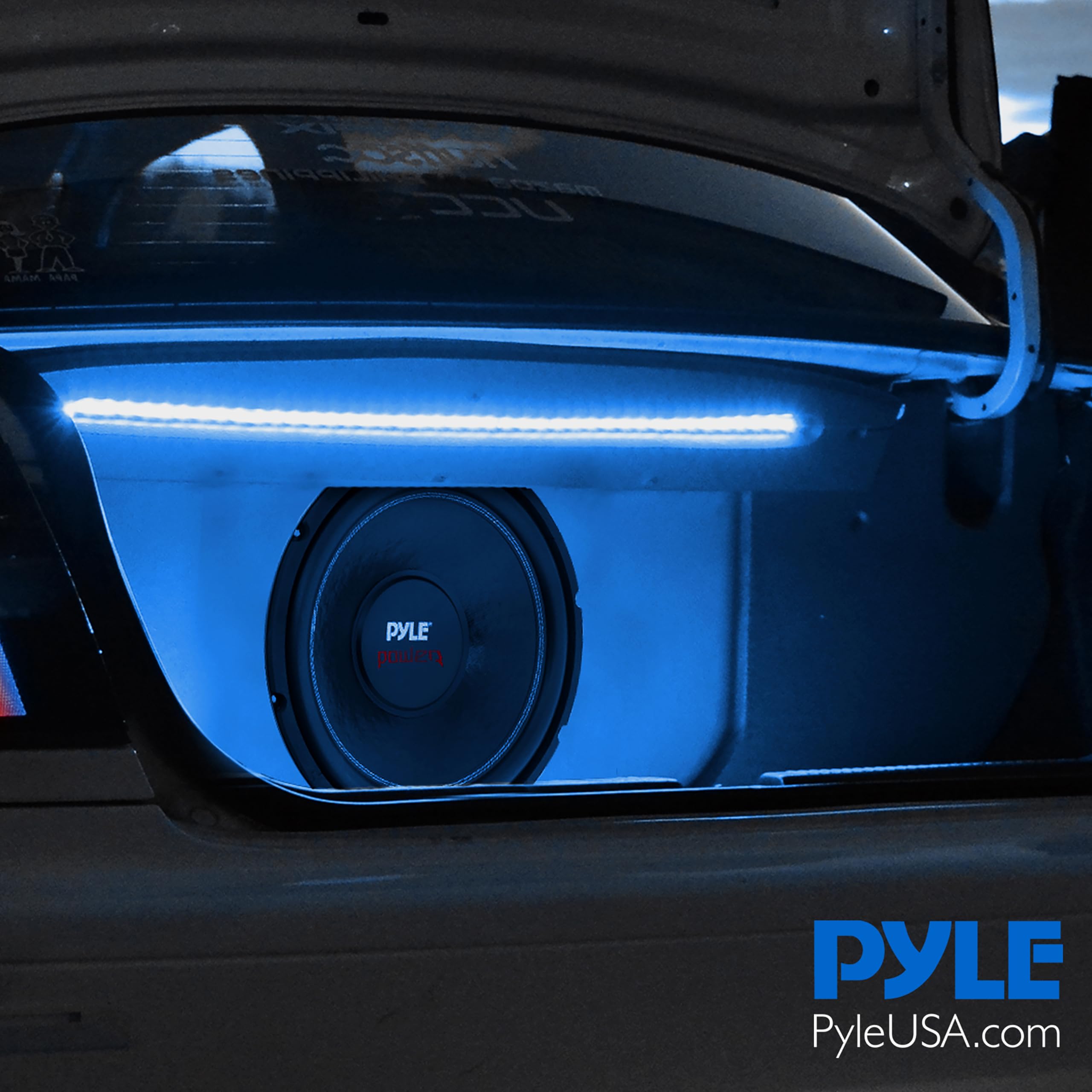 Pyle Casse Auto, Subwoofer Audio 16,5 Centimetri, 600 Watt, Cono in Carta, Impedenza 4 Ohm, Altoparlanti Auto Surround in Schiuma, per Stereo Veicolare