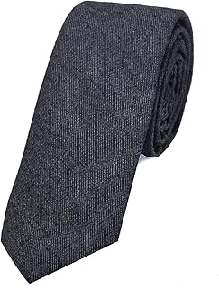 cravatta stretta da uomo 6 cm cotone