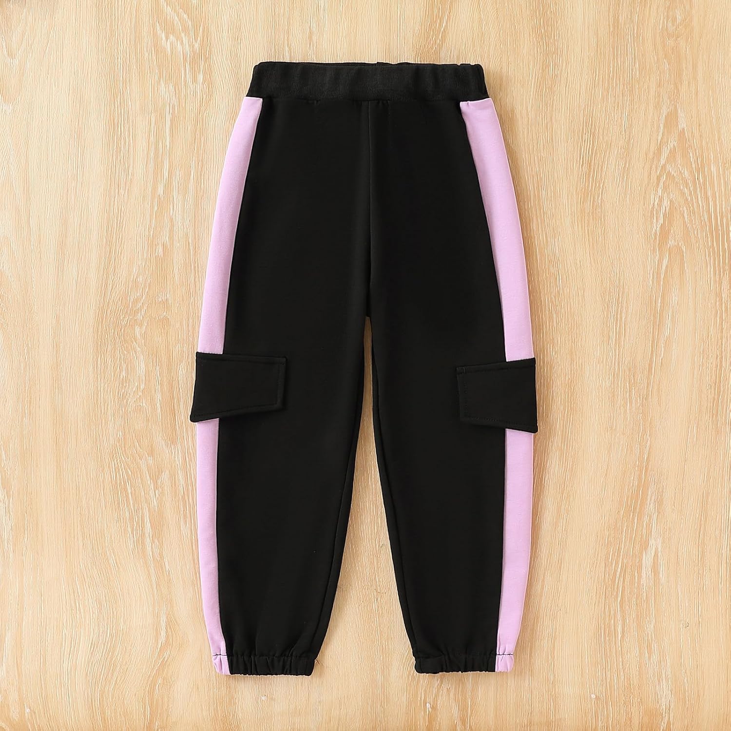 Girls Clothes 3 Piece Outfit Cropped Sweatshirt + Pants + Tank Top, Girls Fall Winter Clothing, Sizes 5-12 Years - Image 6