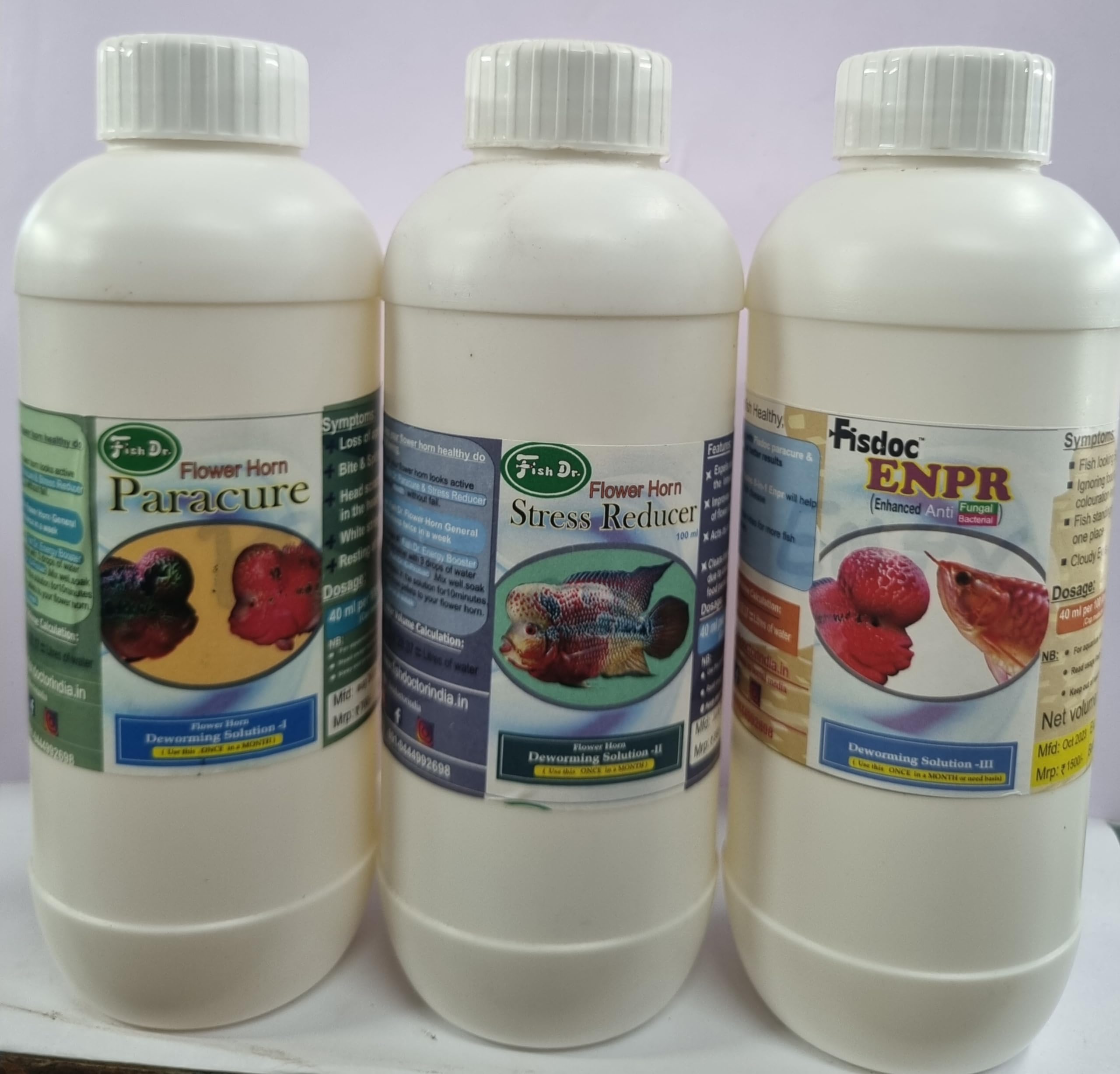 Fish Doctor India Deworming with ENPR | 500 ml Packing|Effective deworming for Flower Horn,Gold Fish, Discus, Parrot Fish, Oscar, Arowana| (B0CKXGT4Z8) Amazon Price History, Amazon Price Tracker