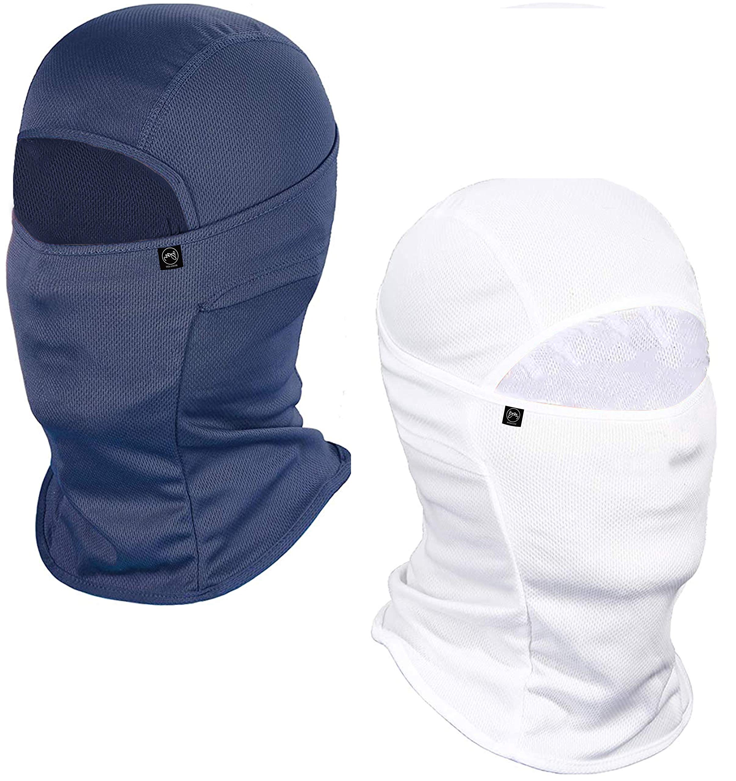 BISMAADH Unisex Polyester Balaclava (BL & W -BALACLAVA_Blue, White_Free Size) (B08T78MHY4) Amazon Price History, Amazon Price Tracker