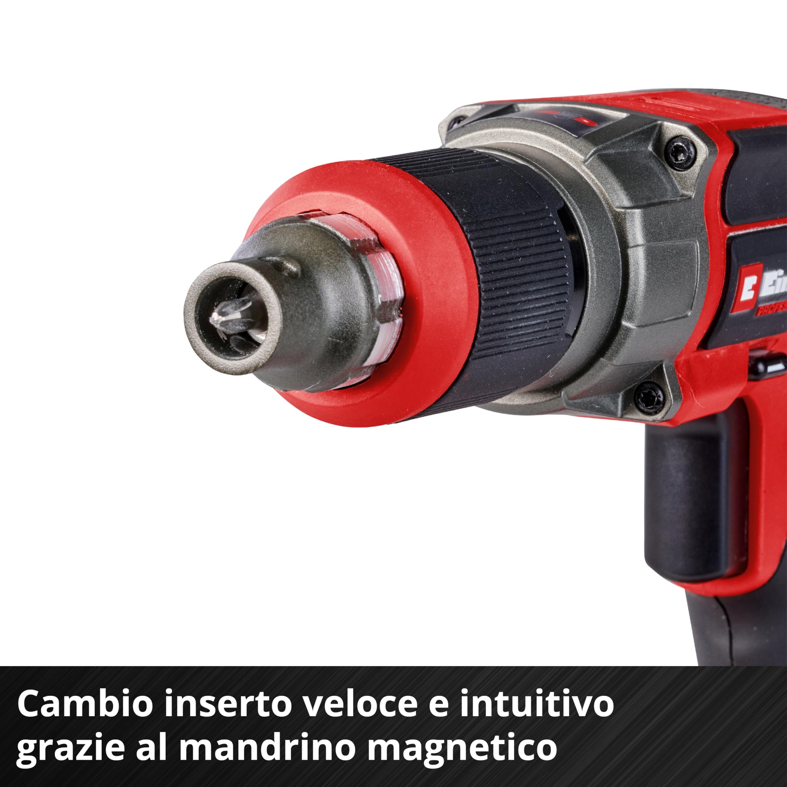 Avvitatore per cartongesso Einhell Professional TP-DY 18 Li BL + caricatore Power X-Change (18 V, Brushless, arresto di profondità, esercizio in continuo, incluse 2 punte, E-Case, batteria esclusa)