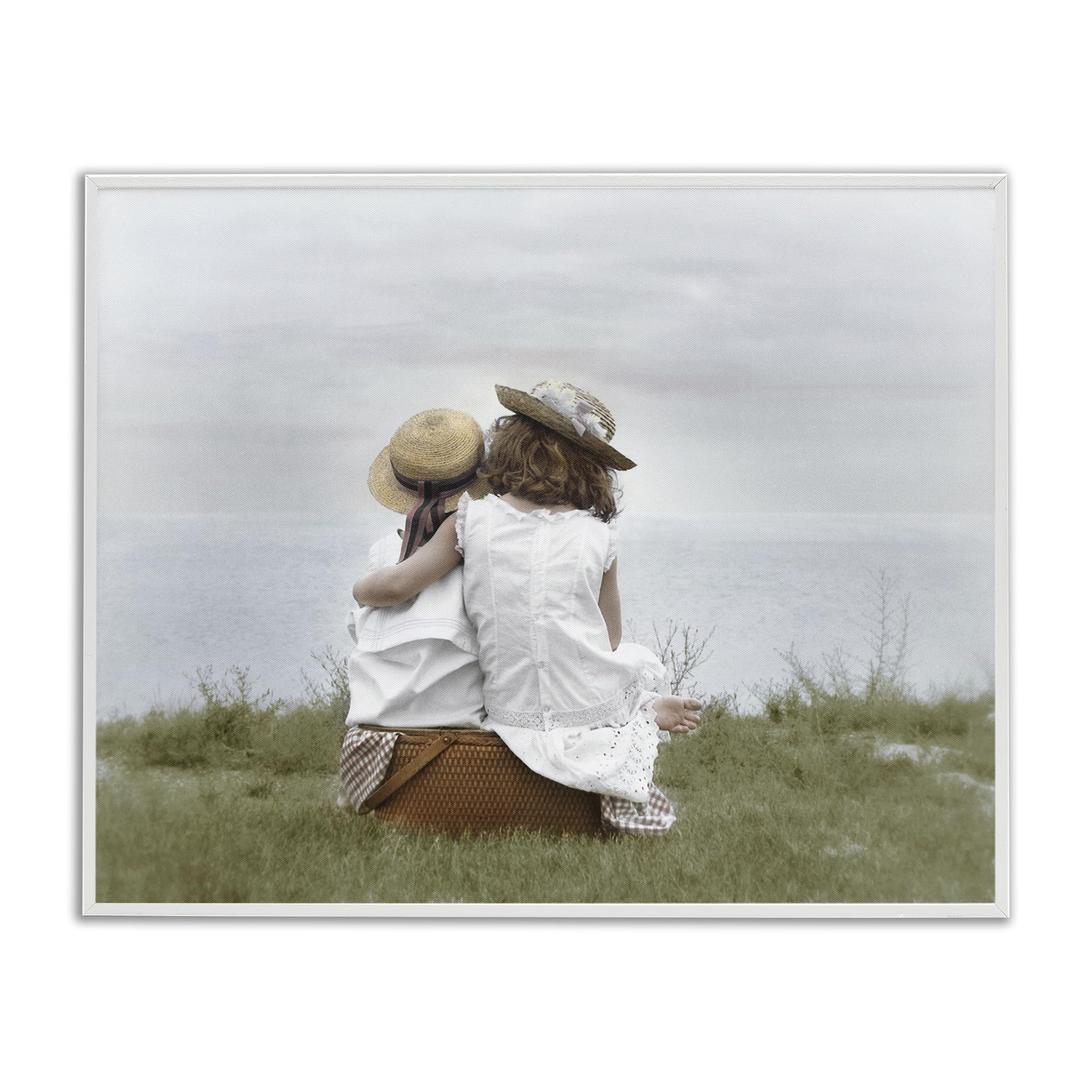 'Friends By The Ocean'| Framed Giclee Art