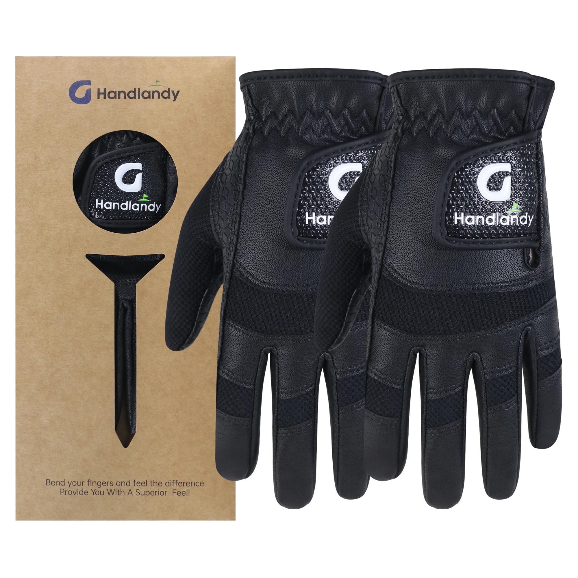GIAMZONP Kids Golf Glove, Left Hand Youth Golf Glove for Junior Toddler, Durable & Breathable, Great Gift for Boys Girls