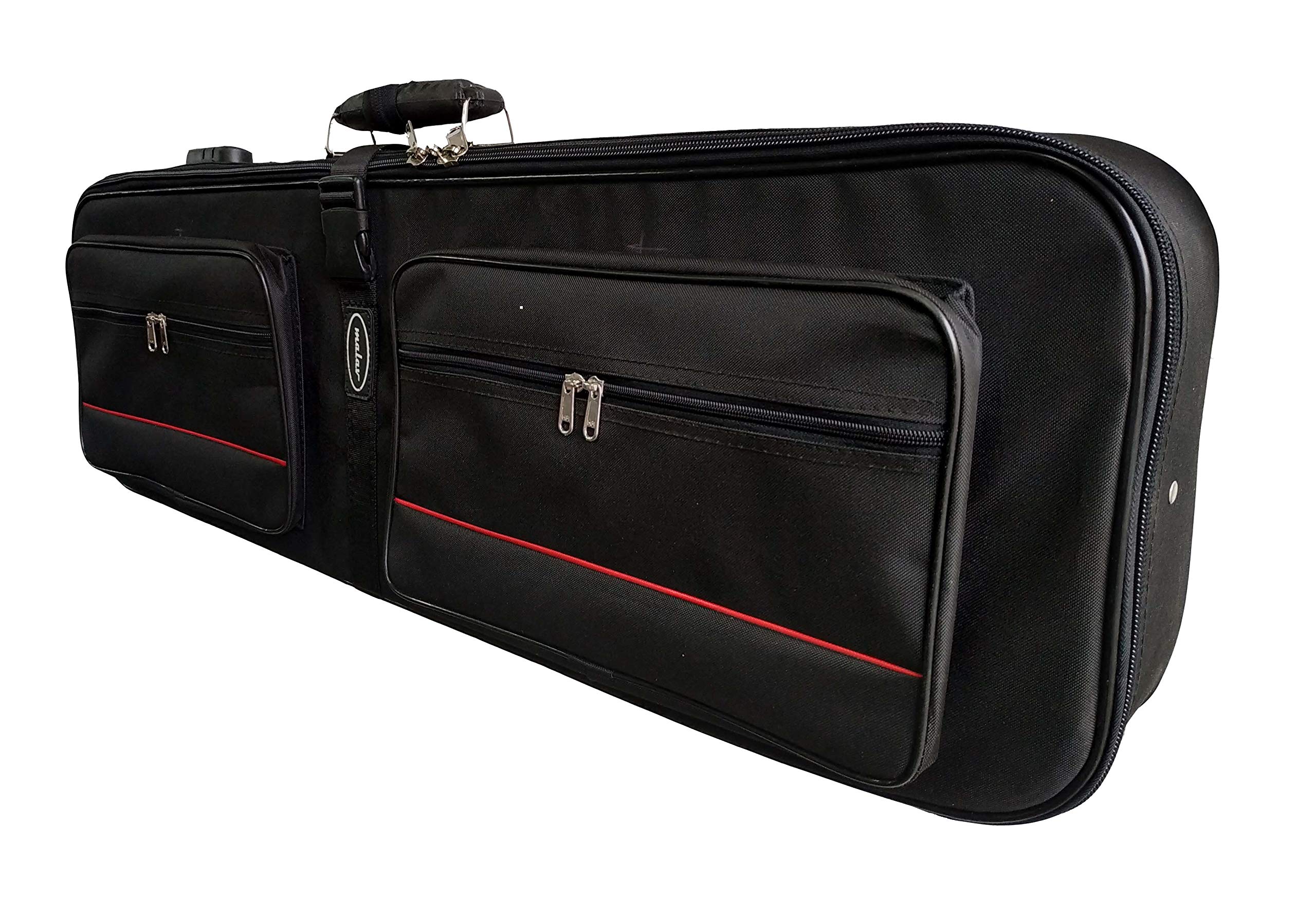 Korg KROSS, KROSS 2 of 61 Key Synthesizer Case Bag of Steel Frame with lock (Black) Flight Case-image-11