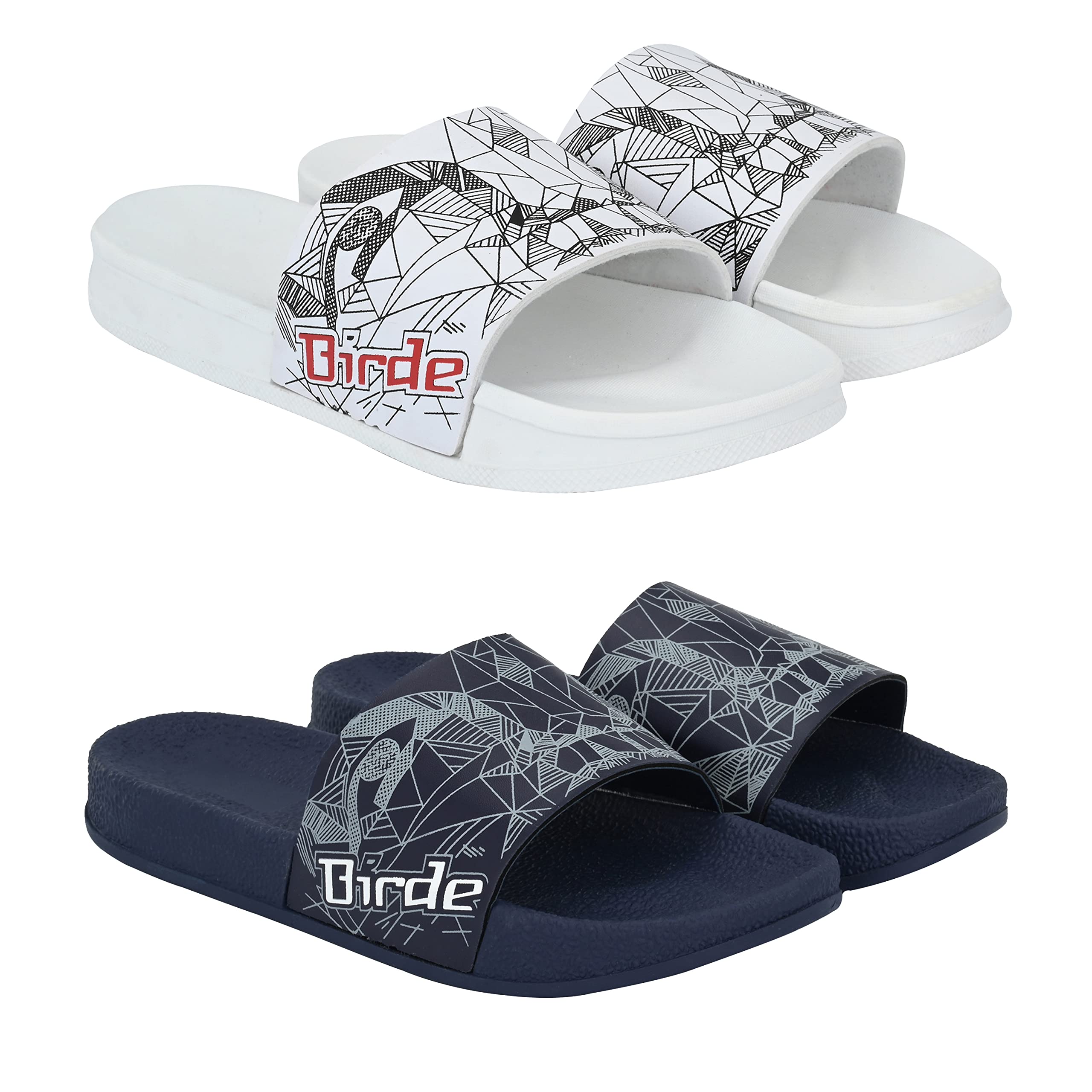 Birde Slippers and Flip Flops for Men Combo Pack of 2 - BRD-749-BRD-737_10 Blue (B0B59JF7MP) Amazon Price History, Amazon Price Tracker