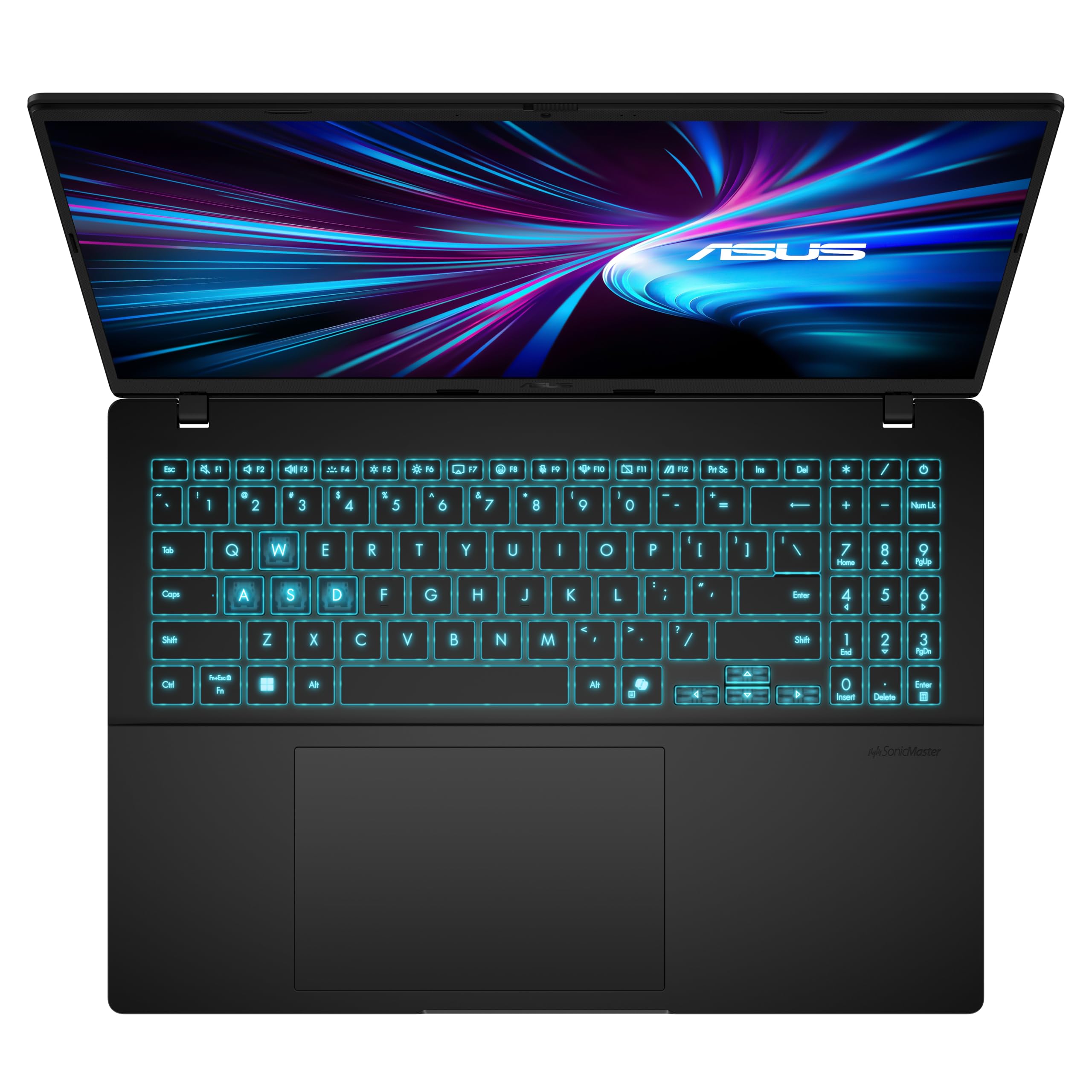 ASUS Vivobook 16 V3607VM#B0DXQDHTDN, Notebook con Monitor da 16" Anti-glare, 144Hz, Processore Intel® Core™ 7 240H, RAM 16GB, 1TB SSD, NVIDIA® GeForce RTX™ 5060 8GB GDDR7, Win 11Home, Nero