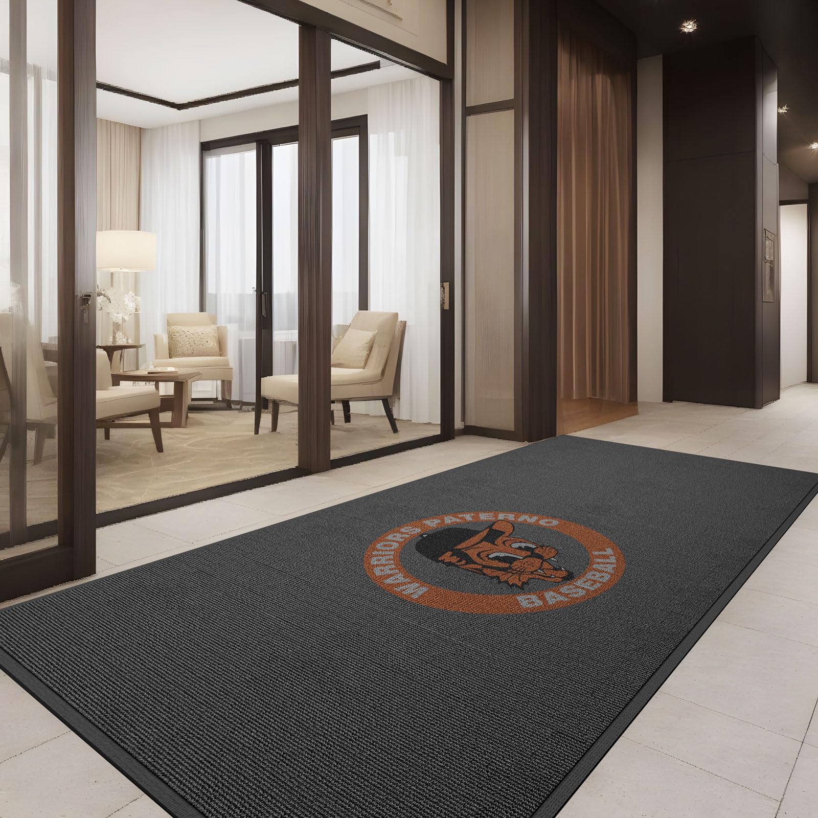 Custom Commercial Grade Doormat with Any Logo Size Color Shape Floor Mat Entryway Area Rug Welcome Carpet for