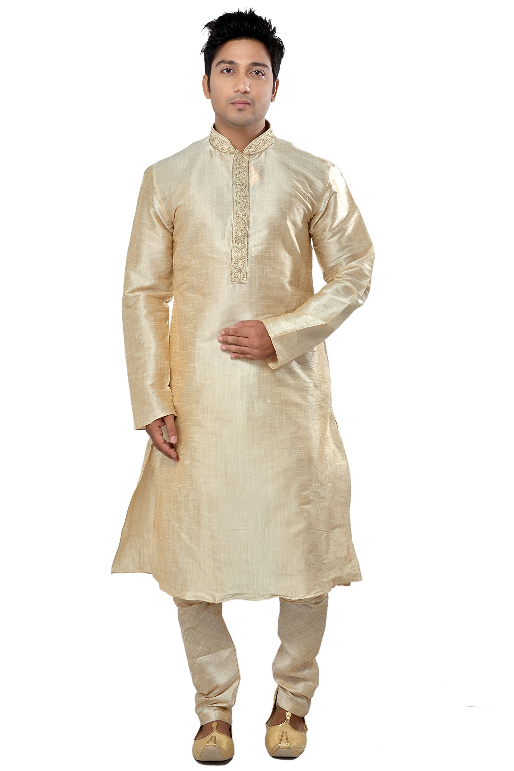 Manyavar Men's Indian Wedding Sherwani Ethnic Kurta Set
