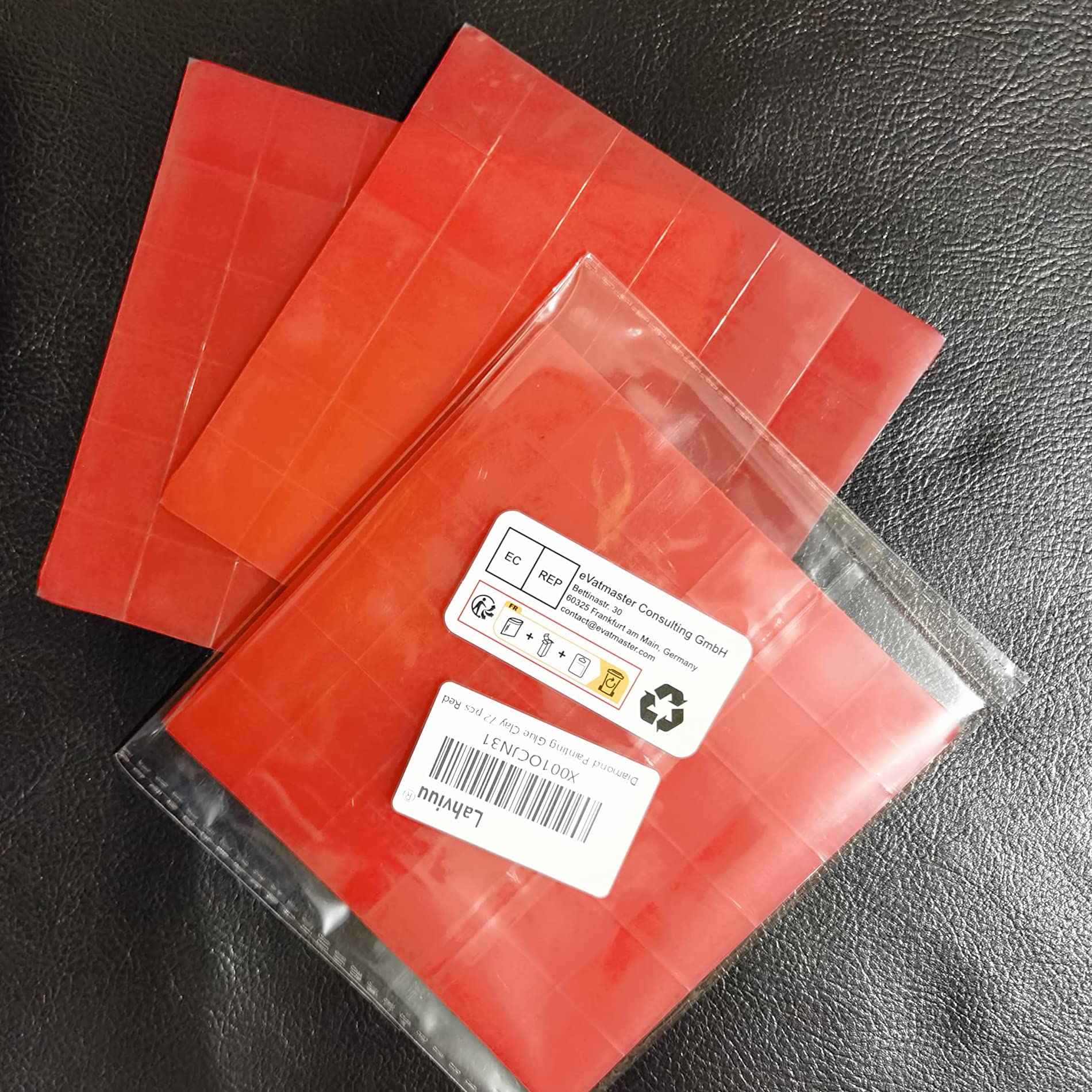 HOMSFOU 10Pièces Outils De Colle Argile Ronde Pour Peinture Diamant