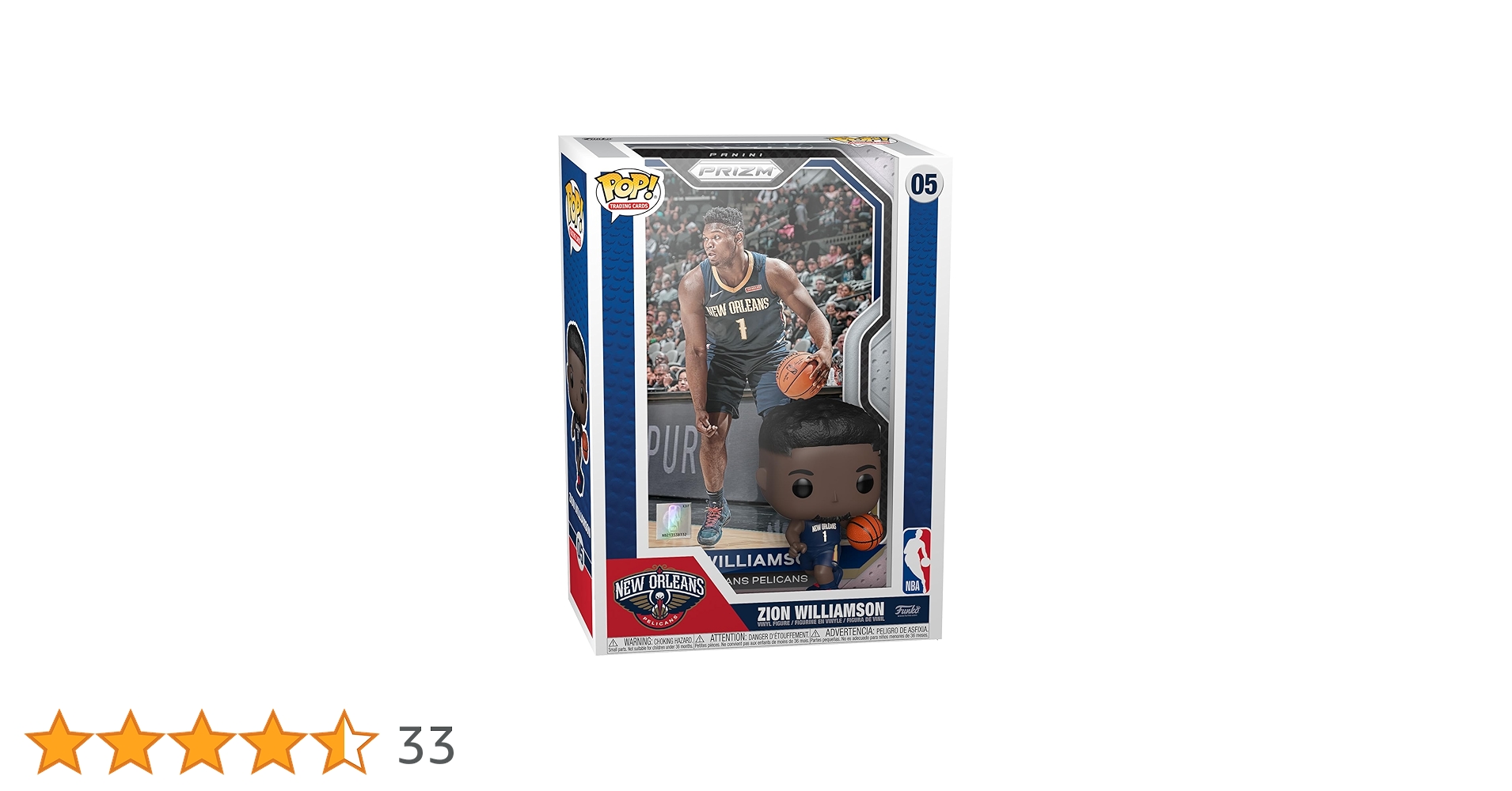 Amazon.co.jp: Funko Pop! NBA トレーディングカード:ザイオン