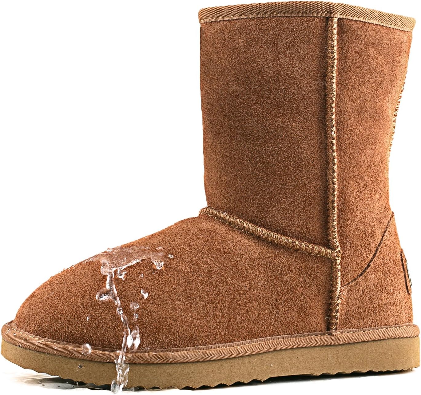 AUSLAND Men's Classic Water-resistant Short Snow Boots 5654 - Image 2