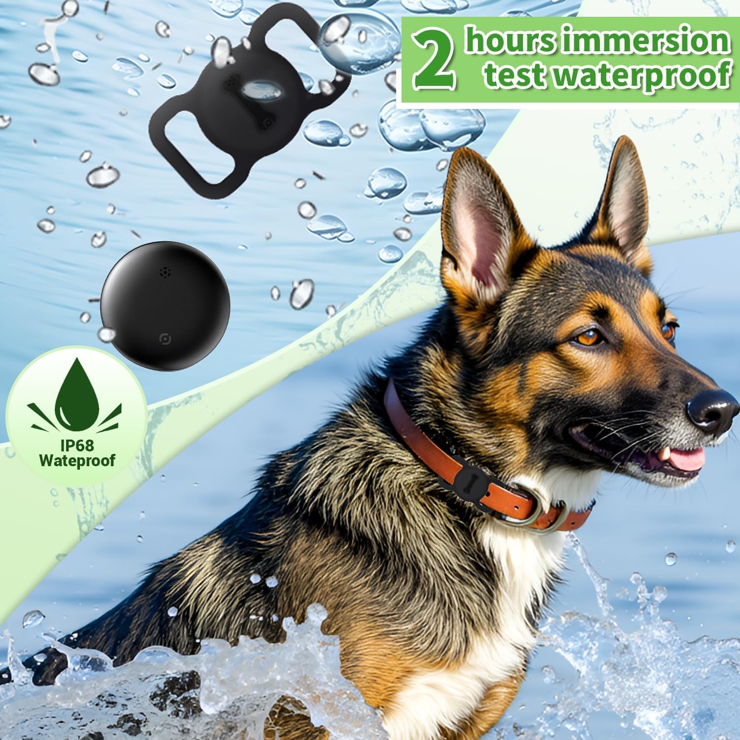 Quixion Cat Tracker, Real Time GPS Tracker for Cats, Works with Apple Find My (Only iOS), Pet GPS Tracker for Cats Dog, No Monthly Fee, Pet Trackers with Dogs Collar Trackers Holder for All Collars 7 81L1ta1l1dL. AC SL1500