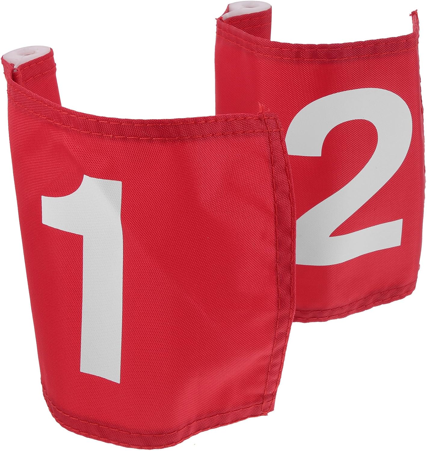 Luxshiny 2pcs Portable Golf Training Flags with Design Lightweight and Easy to Install Golf Course Supplies for Practice and Putting Training