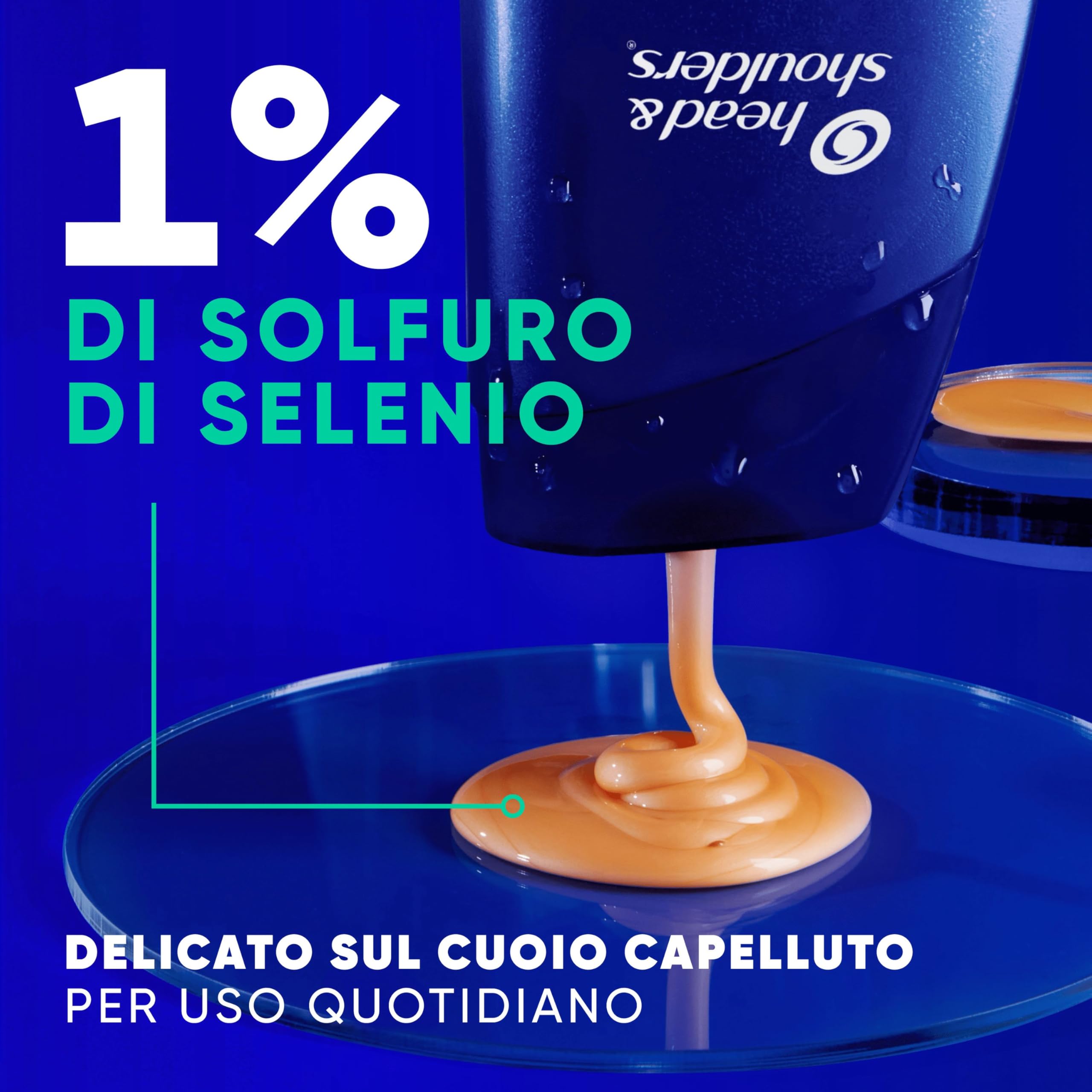 Head & Shoulders Clinical Strength Shampoo Antiforfora Antiprurito Cooling Itch Rescue al Solfuro di Selenio. Combatte la Forfora Ostinata e il Prurito, con Mentolo Rinfrescante Intenso, 400ml