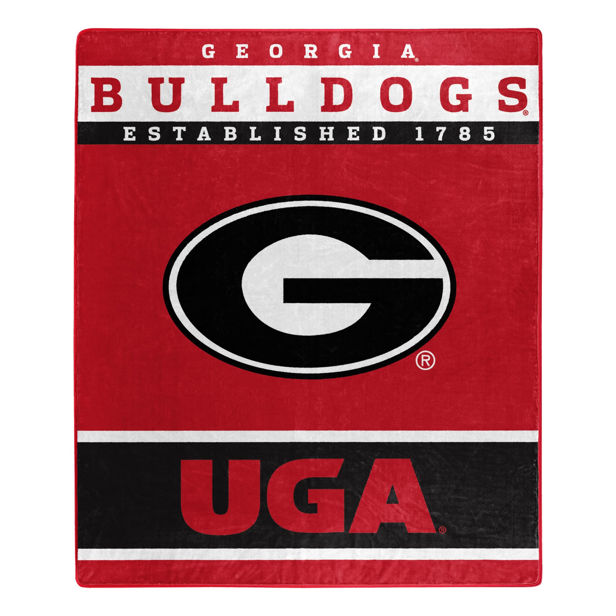 Amazon.com: Northwest NCAA Polyester Raschel Throw Blanket 50X60 inch, Georgia  Bulldogs : Sports u0026 Outdoors