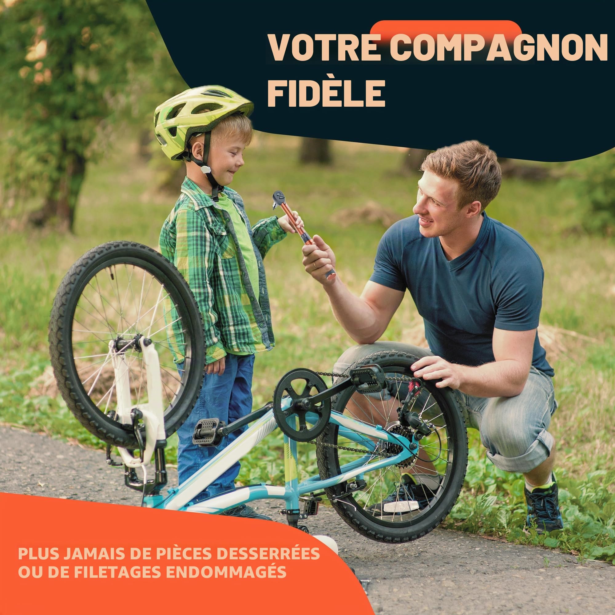 Fortura® Clé Dynamométrique pour Vélo 1-25 Nm 1/4 - Petite Clé Dynamométrique - Jeu de Clés pour Couple Vélo