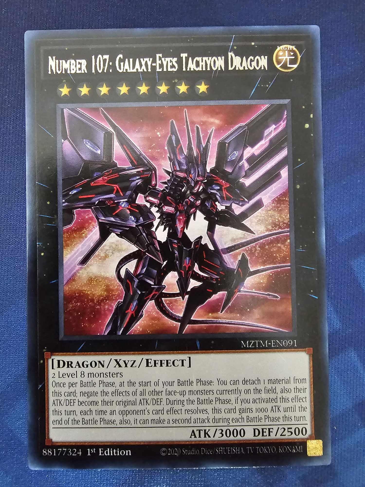 Amazon.com: Number 107: Galaxy-Eyes Tachyon Dragon - MZTM