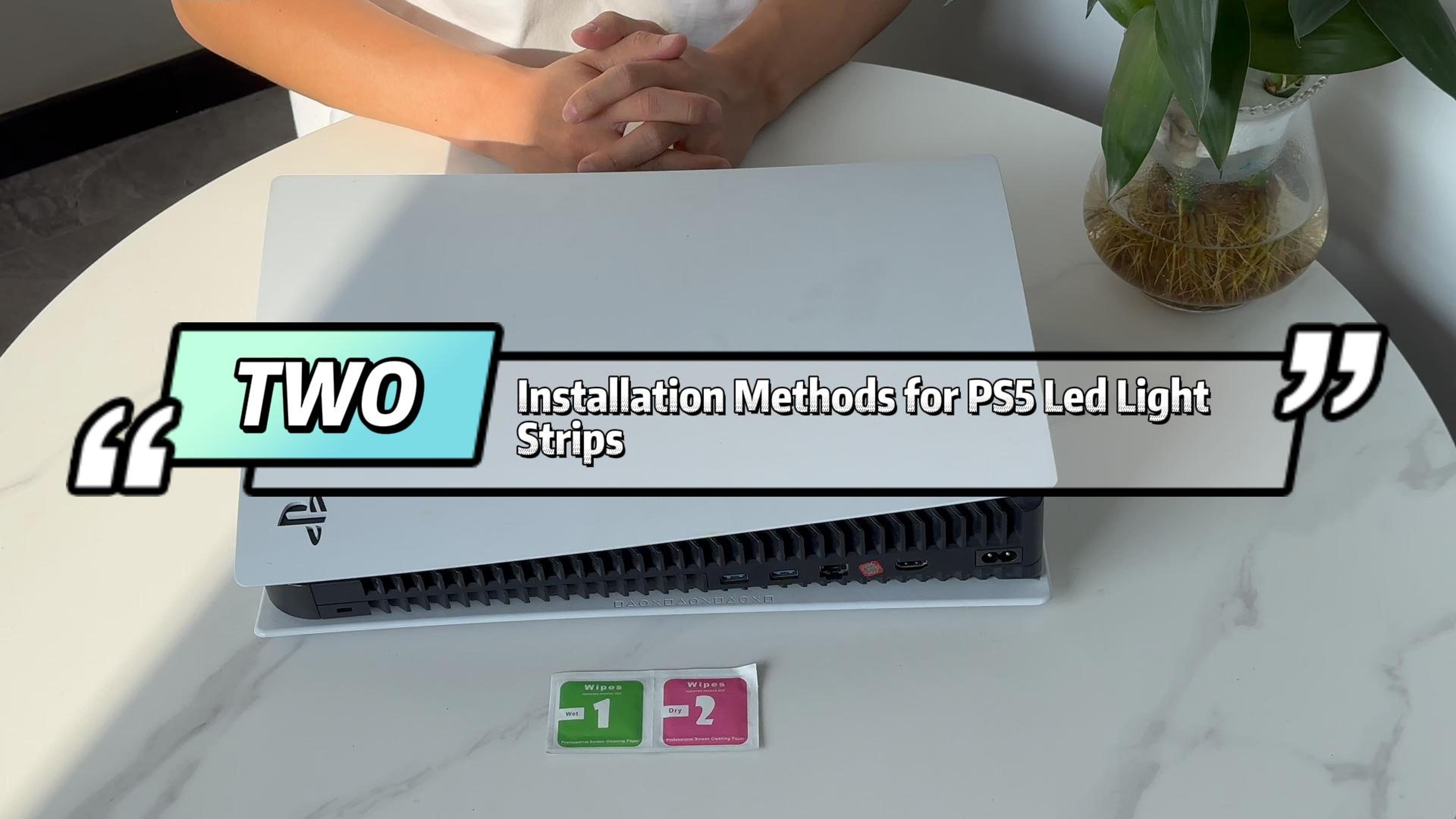 Amazon.com: INITMMO RGB LED Light for PS5,Colorful Light