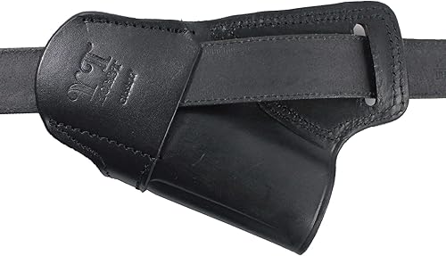 Miniatura 3 de Funda de cuero hecha a mano de primera calidad con espalda pequeña para pistola SOB