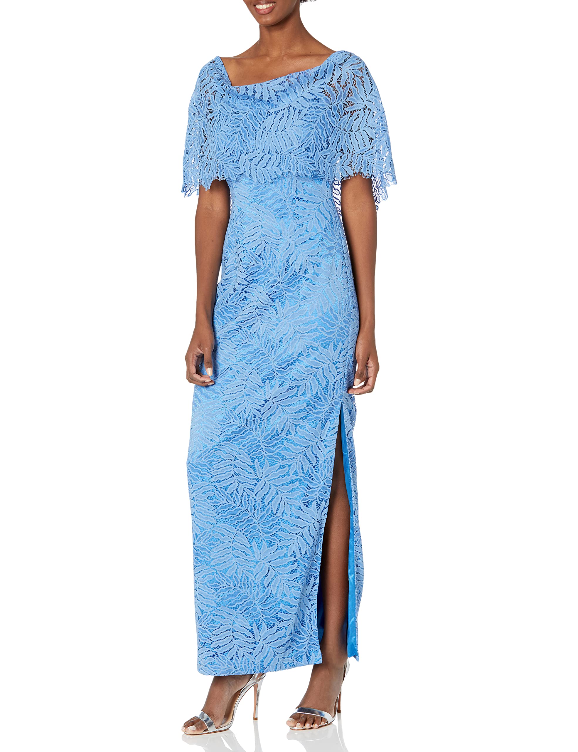 JS CollectionsWomen's Katherine Cowl Neck Gown