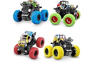 M SANMERSEN Monster Trucks for Boys | Rev Cars for Boys |...