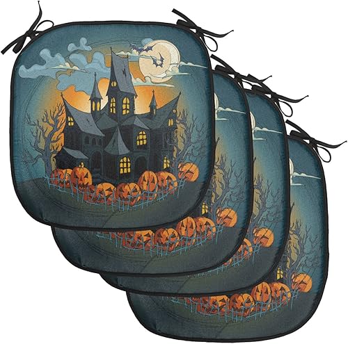 Miniatura 27 de Lunarable Cojín retro para silla, mujer con cabello, letrero de victoria con burbujas de discurso, inspirado en arte pop, acolchado de asiento para