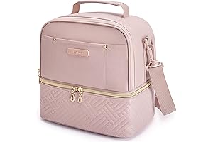 TOURIT Double Deck Lunch Bag for Women and Men