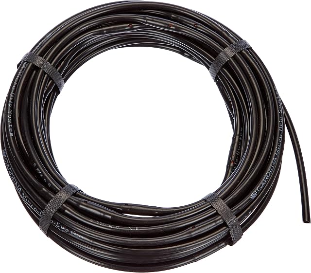 Gardena Micro-Drip system naziemna linia kroplująca 4,6 mm (3/16"): wąż kroplujący do instalacji naziemnej, wodooszczędny, wysoce elastyczny, 15 m (1362-20)