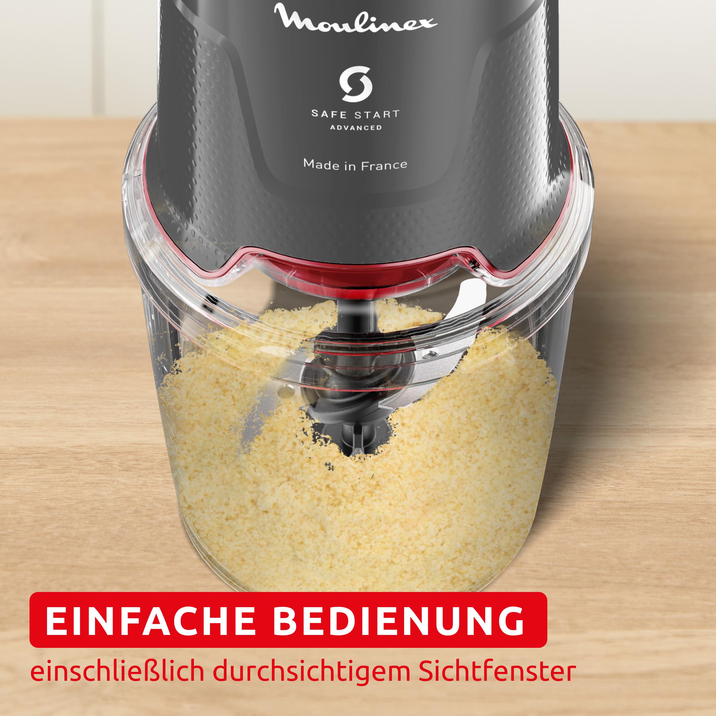 Moulinex Easy Press elektrischer Zerkleinerer, 500 ml Fassungsvermögen