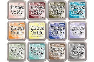 Tim Holtz Distress Oxide Ink January 2018 - 12 Color Ink Bundle