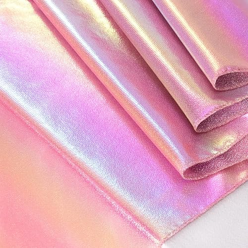 Miniatura 2 de Lustrous - Camino de mesa de fiesta infantil de 13 x 90 pulgadas, iridiscente arco iris con purpurina láser para cumpleaños, boda, bar, decoración