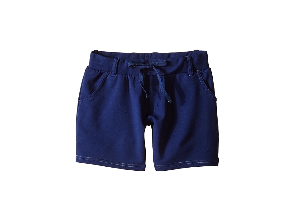 

Toobydoo Navy Terry Shorts (Toddler/Little Kids/Big Kids) (Navy) Girl's Shorts
