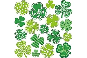 Lucky Irish Shamrock Refrigerator Magnets