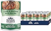 Vista 13 de Natural Balance Limited Ingredient - Alimento enlatado húmedo para perros adultos, sin granos, receta de bisonte y batata, 13 onzas (paquete de 12)