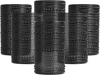 Fortessa Jupiter Beaded Hobnail Glass, 13 Ounce Iced Beverage (Set of 6)...