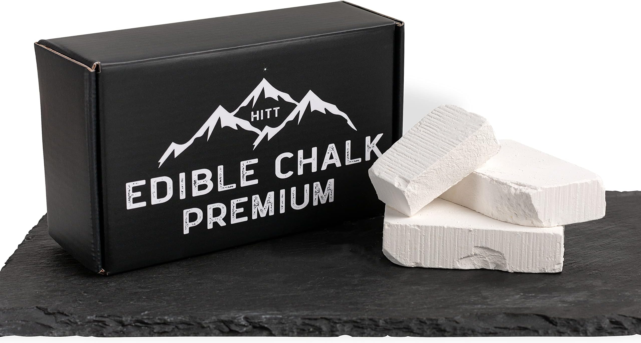 HITT Natural Edible Chalk Chunks - Zero Additives Organic Russian ASMR Food