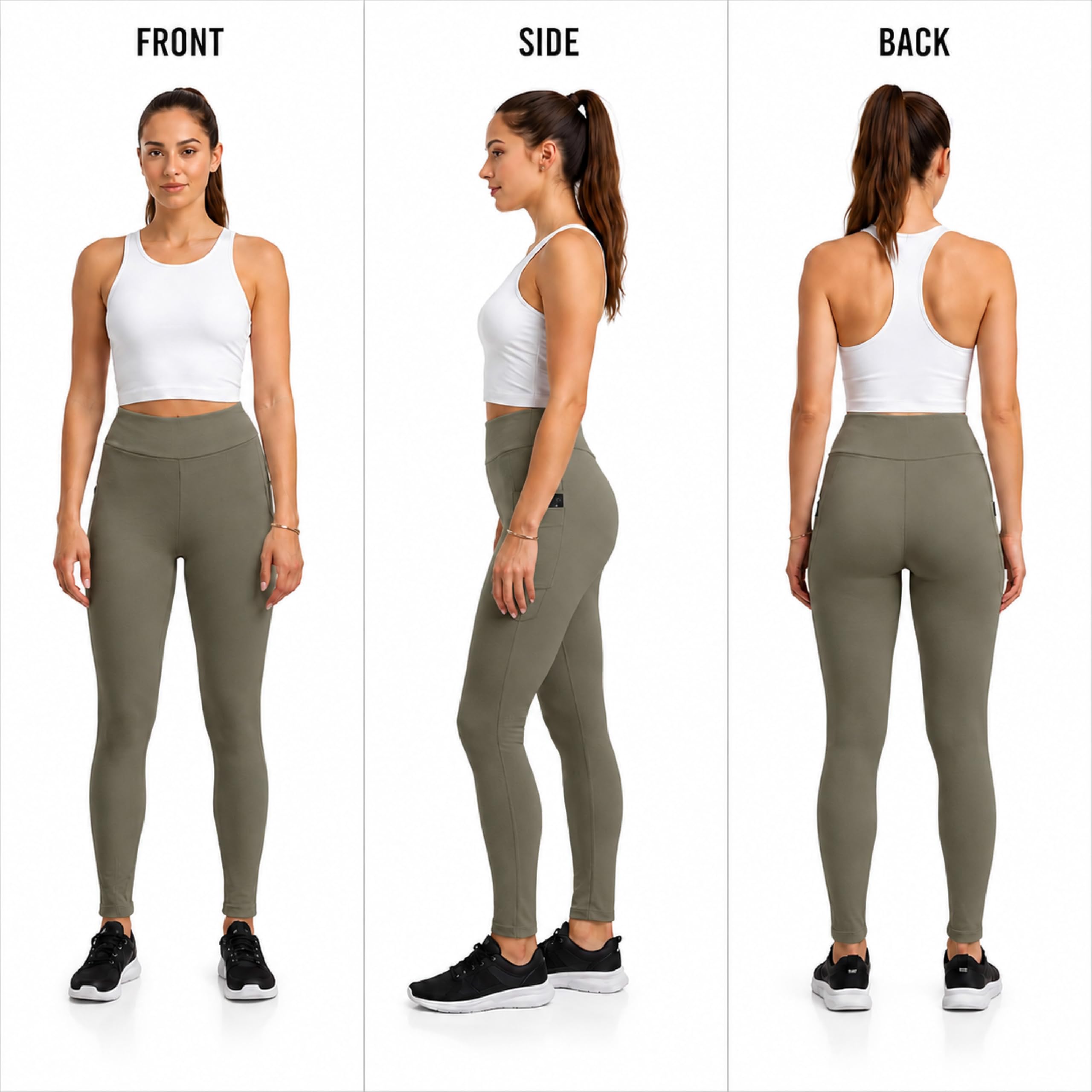 Spyder - L Polar FLC Legging, Leggings Donna