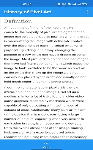 History of Pixel Art