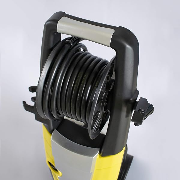 Lavor Idropulitrice Galaxy 160. 2500 Watt, 160 bar max. 510 litri/ora max, Spazzola Fissa, Spazzola Rotante, Lavapatio, Tubo A.P. 8 metri, Pistola, Lancia con Ugello Variojet e Turbo - 2