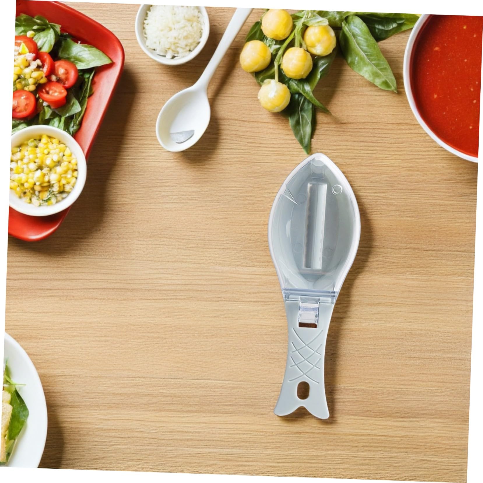 10pezzi Squamatore per Pesce Manuale Coperchio per Rimuovere Le Squame da Pesce Strumento per Pulizia per Cucina Casalinga e Ristorante