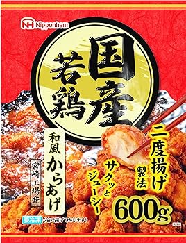 Amazon | 日本ハム 国産若鶏和風からあげ 600g | 日本ハム株式会社
