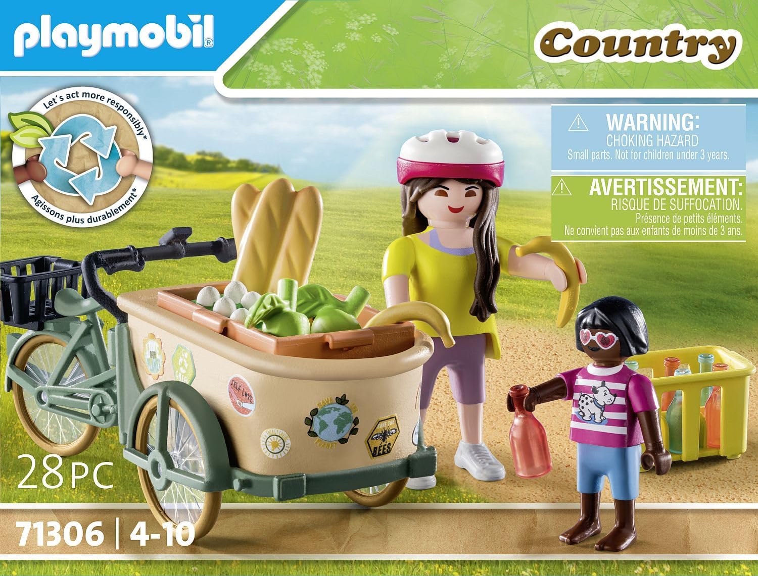 Playmobil Farmers Cargo Bike