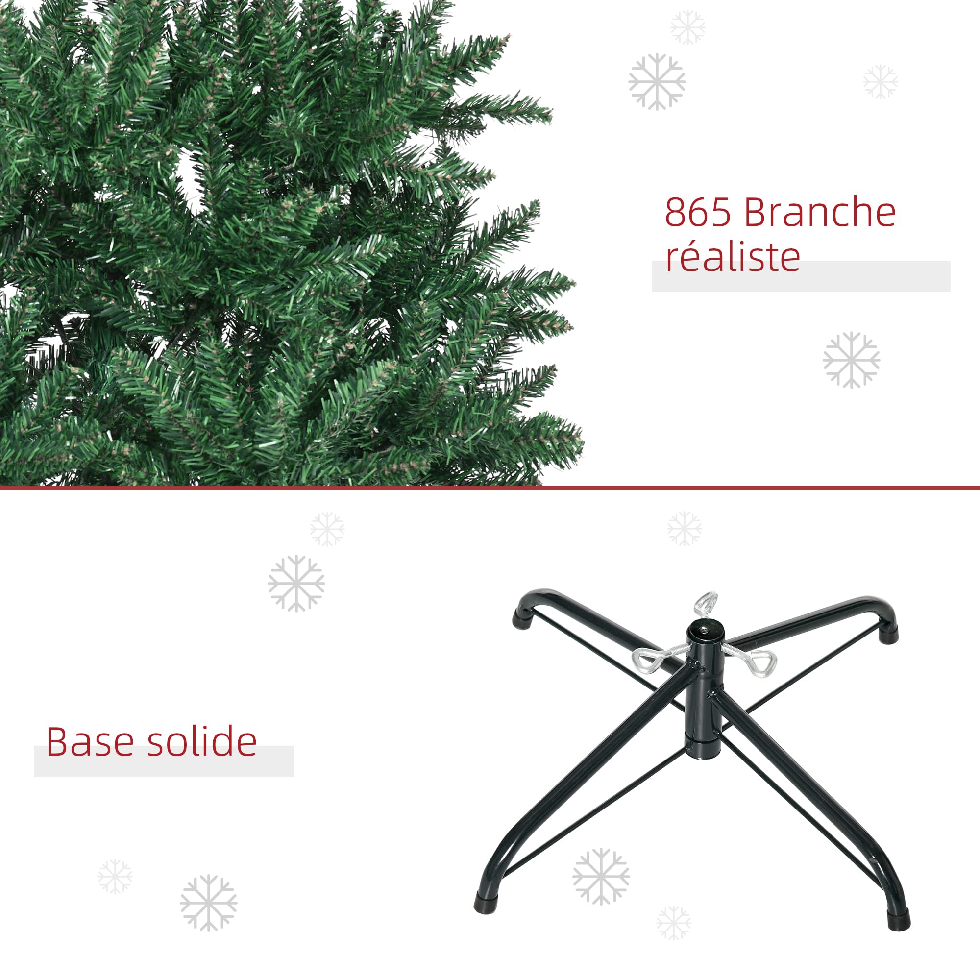 Kunstkerstboom met verlichting 106 x 210 cm aanbieding bij Lidl
