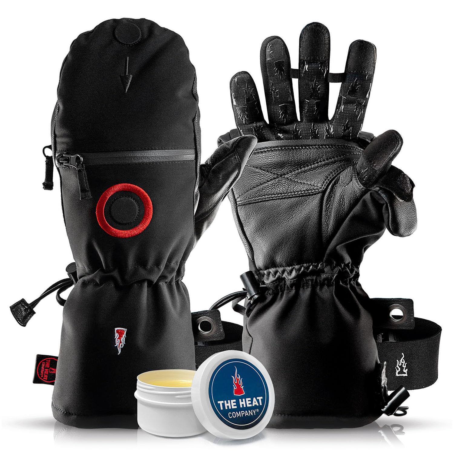 THE HEAT COMPANY - Heat 3 Smart Pro Guantes y Manoplas en uno - maneje y manténgase Caliente - No. 1 Guantes de Foto, al Aire Libre, esquí - Unisex