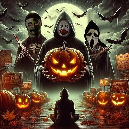 Miniatura 45 de YU FENG Máscara de disfraz para Halloween, mascarada, cosplay, fiesta divertida