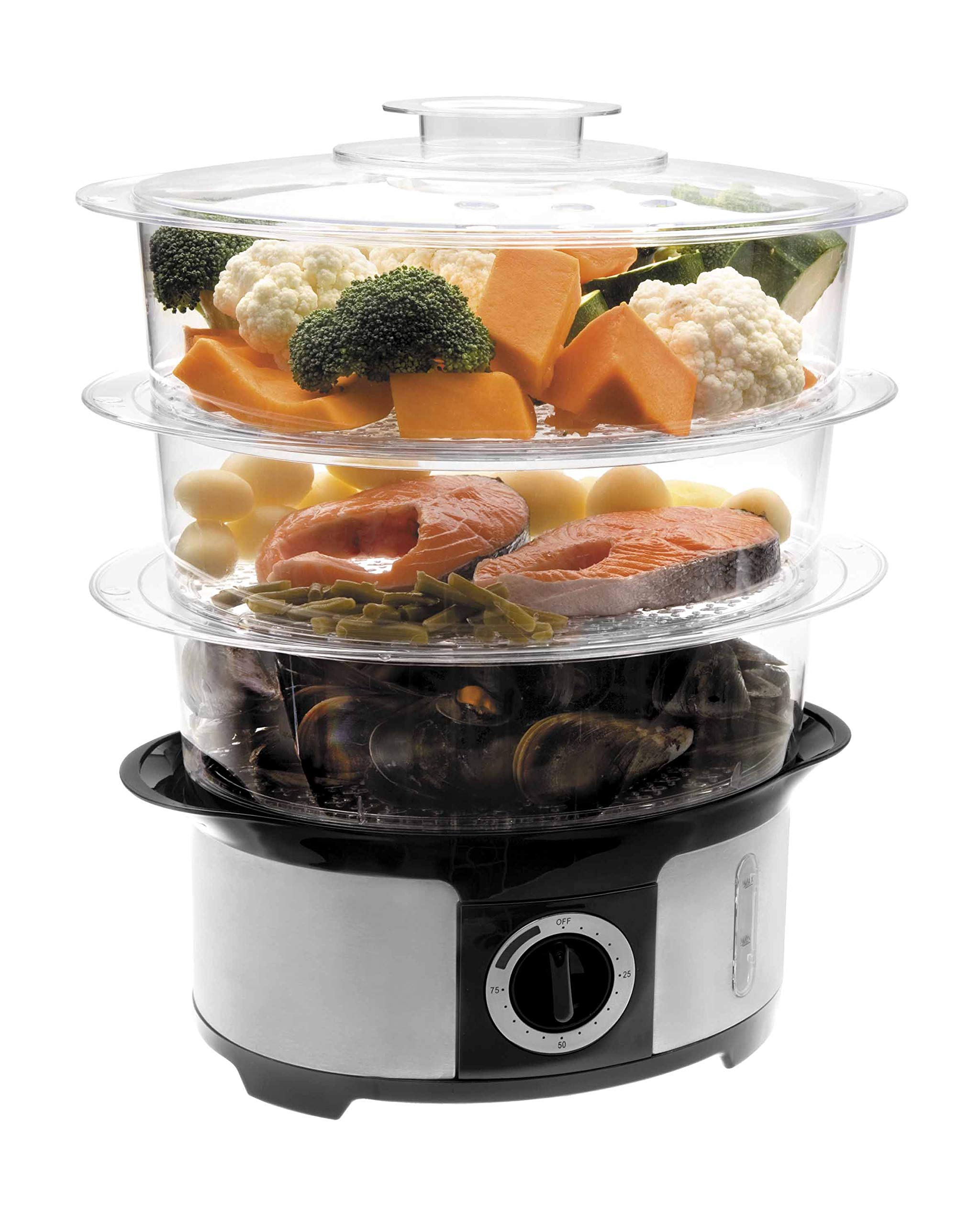 Lacor - 69121 - Cuiseur vapeur électrique