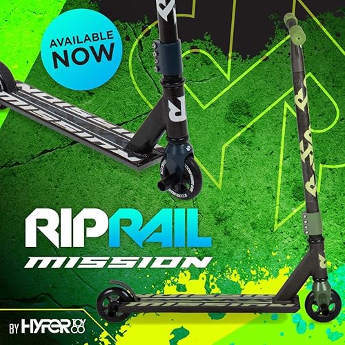 Miniatura 5 de Mission Stunt Scooter acabado en camuflaje verde con cubierta de aleación, ruedas de núcleo de aleación, rodamientos ABEC-9 y 2 clavijas